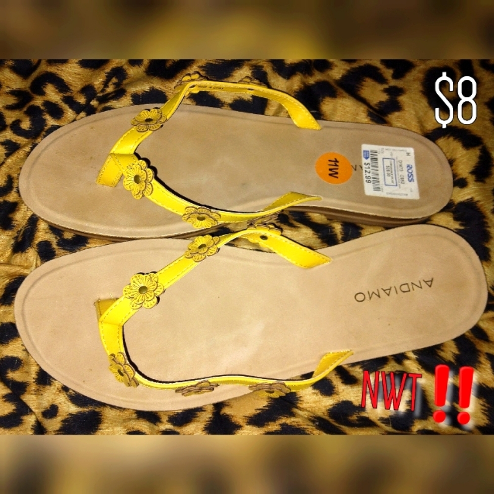 Flower Thong Sandals